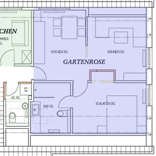 公寓 Rosenhuus Gartenrose *